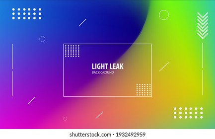 Light leak abstract background and the mesh tool 