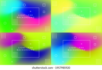 Light leak abstract background with the mesh tool.