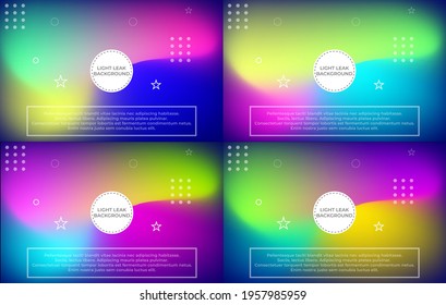 Light leak abstract background with the mesh tool.