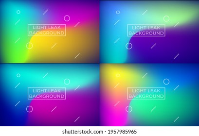 Light leak abstract background with the mesh tool.