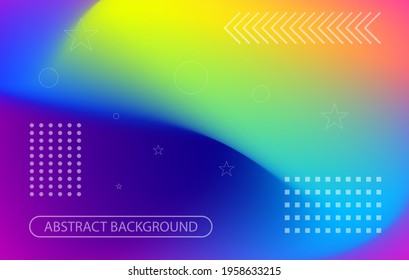 Light leak abstract background with the mesh tool.