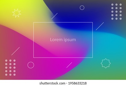 Light leak abstract background with the mesh tool.