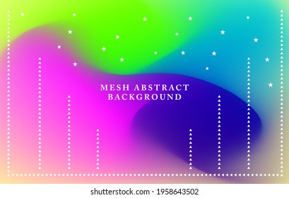 Light leak abstract background with the mesh tool.