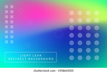Light leak abstract background with the mesh tool.
