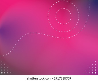 A light leak background with a dominant color gradient of pink mixed with purple and a wavy dotted line