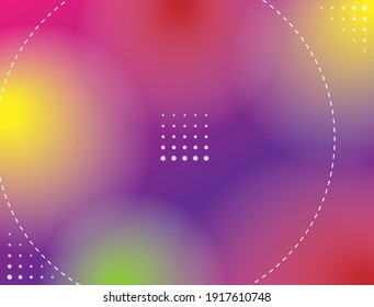 Fondo de filtración claro con una gradación dominante de color rojo púrpura y una línea punteada ondulada