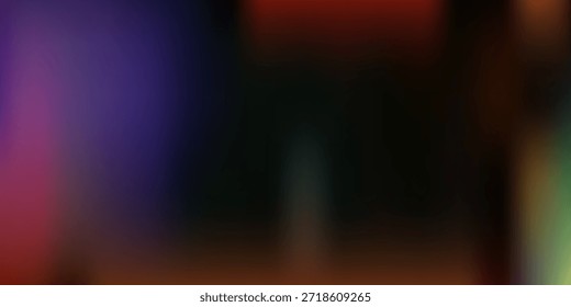 Fondo de efecto de fuga de luz. Revestimiento de bengala bokeh de película retro. Vieja Plantilla de textura de Filtrar de fotos vintage. Fondo de Fotografía expuesto. Abstractas Fondo de pantalla de gradiente de rayo borroso. Vector de color saturado bg