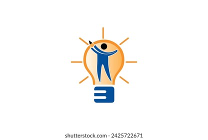 light learn logo design simple mini logo