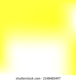 Light Lemon Bright Vivid Gradient Backdrop. Vector Trendy Watercolor Color Yellow Design Picture. Spotlight Neon Liquid Vibrant Blurry Wallpaper. Multicolor Fashion Smooth White Gradient Mesh.