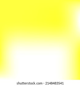 Light Lemon Bright Vivid Gradient Backdrop. Vector Trendy Watercolor Color Yellow Design Picture. Spotlight Neon Liquid Vibrant Blurry Wallpaper. Multicolor Fashion Smooth White Gradient Mesh.