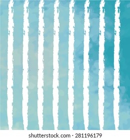light line blue tone with stripe string slanting line retro vintage style and isolate in summer card.