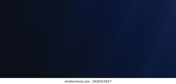 Helle Linie auf dunkelblauem Hintergrund. Minimales abstraktes Design.