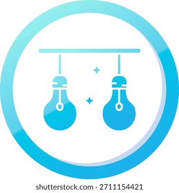 Diseño de icono de Vector de línea ligera