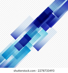 Light Line Vector Transparent Background. Blue Business Shape Illustration. Graphic Stripe Poster. Modern Presentation.