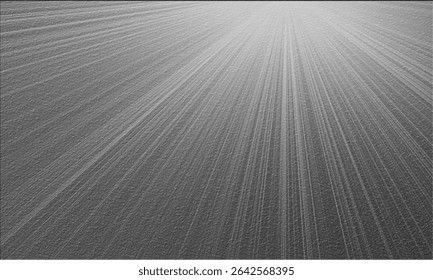 As linhas de luz parecem irradiar de um ponto focal e fogem quando estão longe desse ponto

