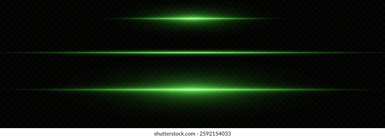 Light lines effect, beam of light, neon flash.