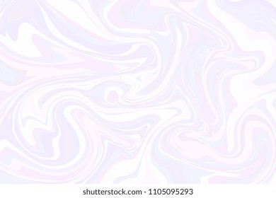 Light liquid marble texture design. Colorful marbling surface. Wavy lines. Vibrant abstract paint design. Template for your design. Contemporary pattern. Abstract background of made of interweaving