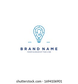 light logo design vector template