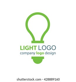 light logo green design