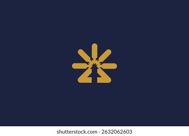 modelo de design de ícone de logotipo leve com logotipo de inspiração de vetor	
