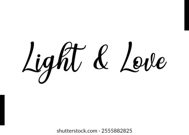 Light Love text christmas holiday quotes istalist typography 