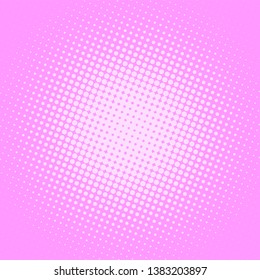 Light magenta retro comic pop art background with dots. Vector abstract background with halftone dots design.
