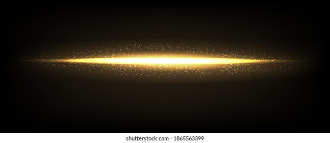 Lichtmagie-Funken mit schwarz-glattem Hintergrund mit Farbverlauf-Mesh, Vektorgrafik