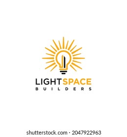 the light of the magnificent building construction - logo 