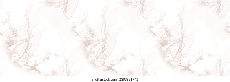 Light Marble Pattern. Beige Pale Wall. White Marble Background. White Seamless Watercolor. Light Alcohol Ink Repeat Paint. Beige Water Color Watercolor. Beige Vector Grunge. Vector Seamless Template