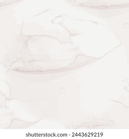 Light Marble Pattern. Beige Pastel Texture. Brown Alcohol Ink Watercolor. Cream Wall Tile. Beige Water Color Repeat Stone. Brown Marble Watercolor. Beige Seamless Background. Vector Abstract Painting