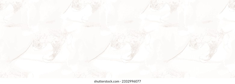 Light Marble Pattern. Beige Rock Stone. White Marble Background. Light Seamless Watercolor. White Alcohol Ink Splash Floor. Beige Water Color Watercolor. Light White Pattern. Vector Abstract Painting