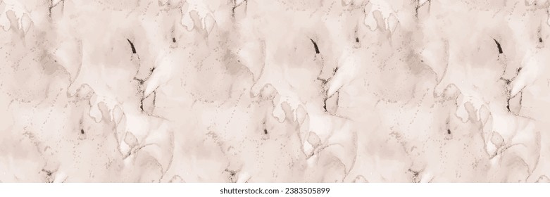 Light Marble Pattern. Beige Tile Stone. Light Water Color Repeat Wall. White Marble Background. White Seamless Watercolor. Beige Alcohol Ink Background. Fluid Yellow Splash. Modern Abstract Painting