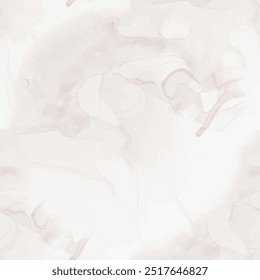 Patrón de mármol ligero. Acuarela de acuarela marrón. Fondo de mármol marrón. Acuarela degradada beige. Piedra de mármol de tinta de alcohol beige. Piso de granito pastel. Pintura crema pálida. Plantilla Abstractas moderna