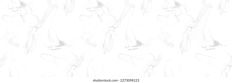 Light Marble Pattern. Grey Alcohol Ink Watercolor. Light Seamless Watercolor. White Water Color Marble Floor. Modern Abstract Painting. Grey Marble Background. White Rock Wall. Fluid Elegant Pattern.