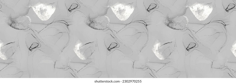Light Marble Texture. Light Alcohol Ink Marble Wall. Grey Water Color Background. Modern Seamless Template. Grey Marble Background. Fluid Elegant Grunge. White Gradient Watercolor. White Tile Stone.