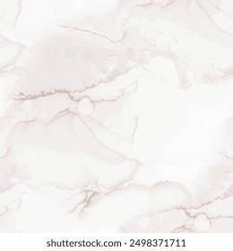Light Marble Texture. Beige Pastel Pattern. Brown Water Color Background. Brown Gradient Background. Light Alcohol Ink Repeat Slate. Cream Marble Watercolor. Beige Pale Paint. Modern Seamless Painting