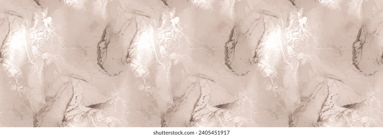 Light Marble Texture. Beige Soft Slate. White Marble Background. Light Abstract Watercolor. White Water Color Marble Stone. Beige Alcohol Ink Watercolor. Beige Vector Grunge. Vector Seamless Template