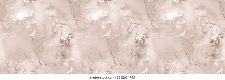 Light Marble Texture. Beige Soft Slate. White Marble Watercolor. White Gradient Background. Light Water Color Marble Wall. Beige Alcohol Ink Background. Light White Splash. Vector Seamless Template