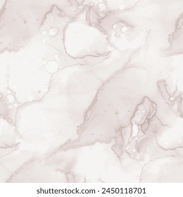 Light Marble Texture. Brown Water Color Background. Cream Gradient Watercolor. Light Pastel Pattern. Cream Alcohol Ink Splash Paint. Brown Marble Background. Beige Pale Slate. Modern Abstract Painting