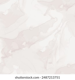 Light Marble Texture. Cream Soft Stone. Beige Gradient Watercolor. Brown Water Color Marble Slate. Pale Vector Pattern. Brown Marble Background. Cream Alcohol Ink Watercolor. Vector Abstract Template