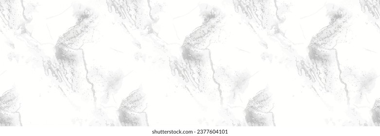 Helle Marmor-Textur. Lichtbogenfarbe Wasser. weißer Marmor-Hintergrund. Moderne abstrakte Vorlage. Graurockschiefer. grauer Aquarell-Hintergrund. Weißer Alkoholtupfer Schmutzspritzer Boden. Fluid Elegant Keramik.