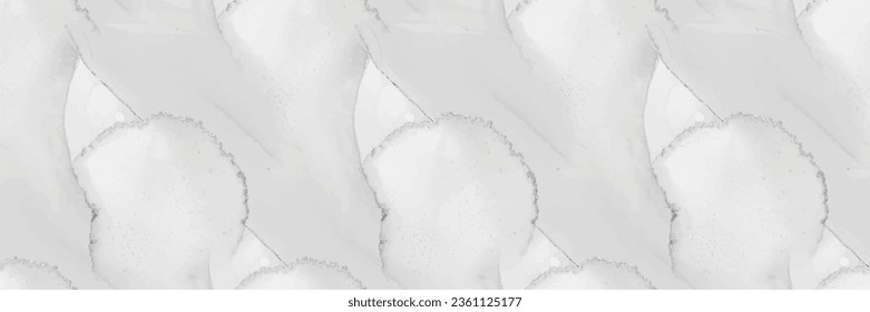 Textura de mármol claro. Fondo de Mármol Blanco. Piedra de mosaico gris. Pintura Resumen Moderna. Color de agua gradiente gris. Fondo de color de agua blanca. La pizarra de repetición de tinta de alcohol ligera. Textura de vectores fluidos.