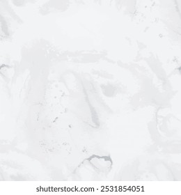 Light Marble Wall Pattern. Light Abstract Watercolor. White Alcohol Ink Watercolor. Fluid Elegant Granite. Grey Water Color Repeat. Vector Seamless Template. White Tile Paint. Grey Marble Background.