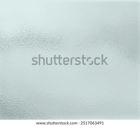 Light matte Glass Ribbed Texture surface Transparent background. Plastic foil Stained glass effect. Frosted winter Clear window. White gray gradient transparent vector Plexiglass overlay backdrop.