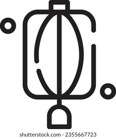 Light Medieval Office Outline Icon