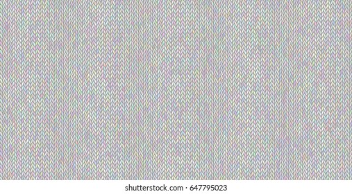 Light melange wool yarn.