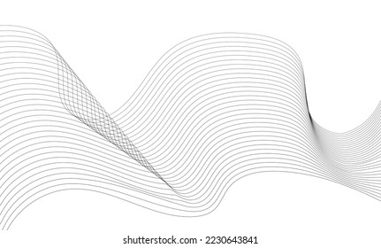 Light Memphis Fluid shapes. 3d Flow Lines brochure. Bright creative background. Gray futuristic magazine. Memphis Fluid Shapes. Abstract bright flyer. Wave lines. Memphis Fluid Shapes.