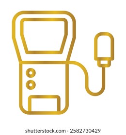 Light Meter Color gradient illustration vector icon which can easily modify or edit 