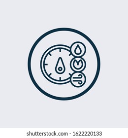 light meter icon isolated on white background from photo collection. light meter icon trendy and modern light meter symbol for logo, web, app,
