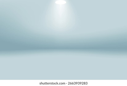  Fondo minimalista ligero con un efecto de foco blanco suave, ideal para presentaciones limpias, vitrinas de productos, escenas de escenario y proyectos de Diseño gráfico creativos modernos.
